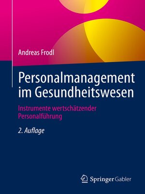 cover image of Personalmanagement im Gesundheitswesen